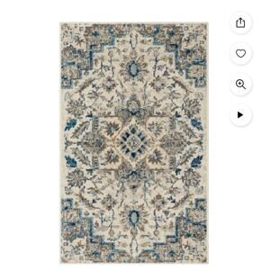 2' x 3' Runner Rug Mohawk Home Lambert Blue Rug (Pyramus Pattern)